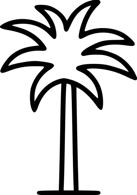 Palm Tree Icon Palm Tree Icon Transparent - Clip Art Library