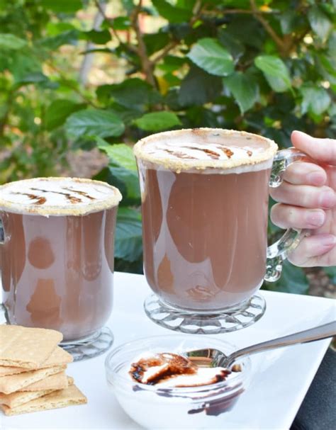 S Mores Hot Chocolate Elevate Your Camping Game The Spicy Apron
