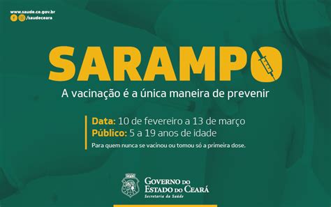 Nova campanha de vacinação contra o sarampo é direcionada a crianças e