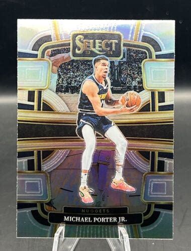 Michael Porter Jr Silver Prizm 23 Prices 2023 Panini Select