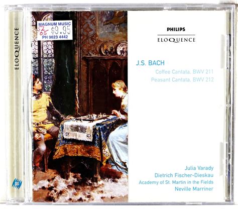 J S Bach Coffee Cantata BWV 211 Peasant Cantata BWV 212 CD PreOwned