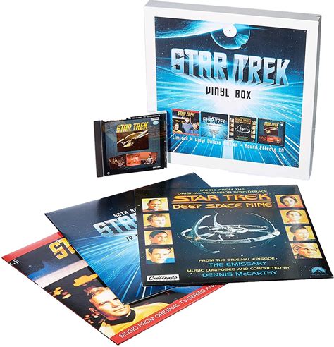 Various - Star Trek-Vinyl Box - Limited 4 Vinyl Deluxe Edition + Sound ...