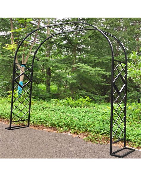 Buy F Xw Rose Garden Arch Metal Arbor Pergola Arbour Trellis Wedding Archway For Climbing S