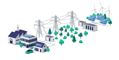 Distribuzione Di Energia Elettrica Trasmissione Di Energia Solare Da