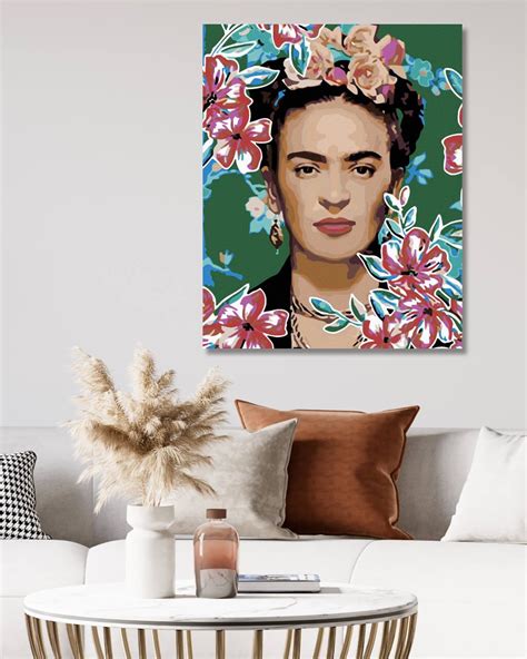 Obraz Na P Tnie Malowanie Po Numerach Frida Kahlo Sklep