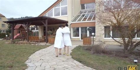 MATURE K Woman Over Yo Has Pussy Filled With Mans Dick In Sauna Tnaflix