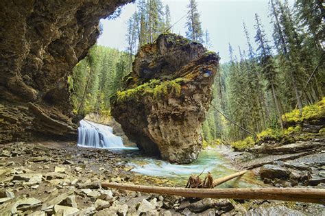 Fondos De Pantalla 2048x1365 Px Johnston Canyon Paisaje Naturaleza