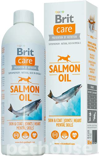 Brit Care Salmon Oil Масло лосося для собак витамины и добавки для ...