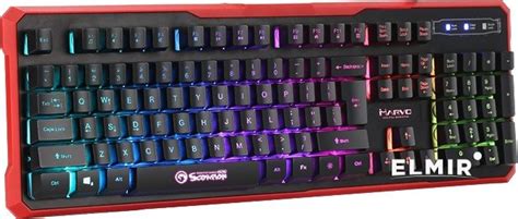 Клавиатура Marvo K629g Led Gaming купить Elmir цена отзывы характеристики