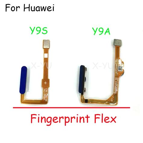 For Huawei Y9S Y9a Fingerprint Reader Touch ID Sensor Return Key Home