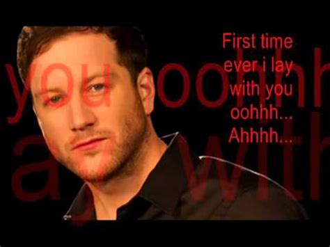 Matt Cardle The First Time Ever I Saw Your Face Lyrics Youtube