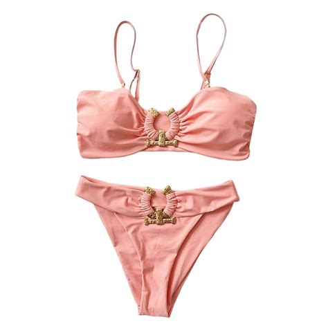 Damski zestaw bikini dwuczęściowy strój oficjalne archiwum Allegro