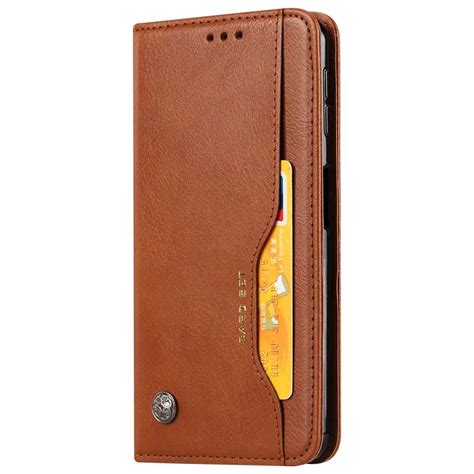 Роскошный кожаный чехол-книжка чехол для samsung A10 A20 A20E A30 A40 ...