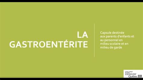 La Gastro Ent Rite Capsule D Information Youtube