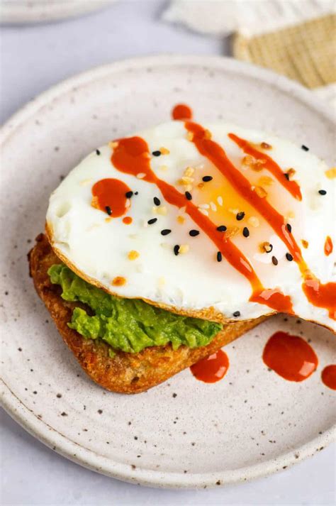 Hash Brown Avocado Toast Begin With Balance