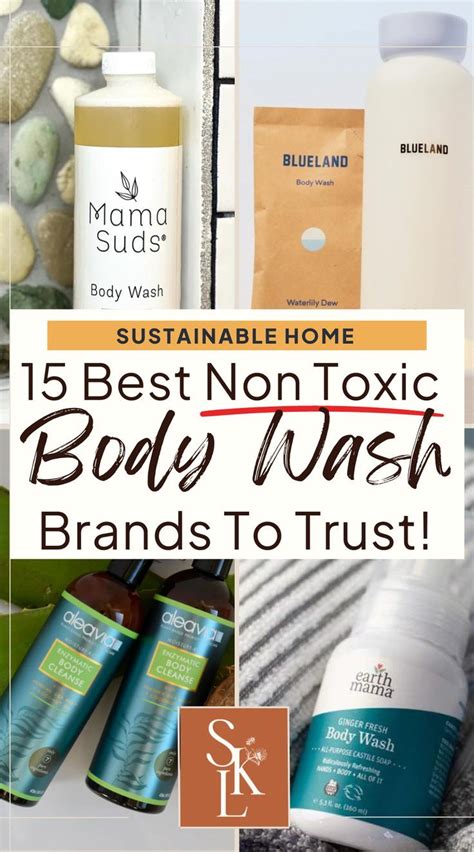 The Best Natural Organic Non Toxic Body Wash For Healthy Skin In