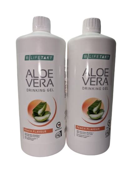 Гель Питьевой Гель Алоэ Вера Персик LR Aloe Vera 98,2% без сахара, 2 ...