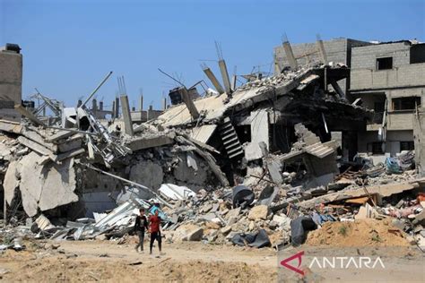 Serangan Israel Tewaskan Warga Palestina Di Gaza Antara News