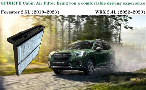 Amazon.com: 2 Pack Cabin Air Filter for Subaru Forester 2019 2020 2021 ...