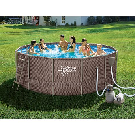 Бассейн каркасный 457х132см SummerEscapes Р20-1552-S - Купить в Казани ...