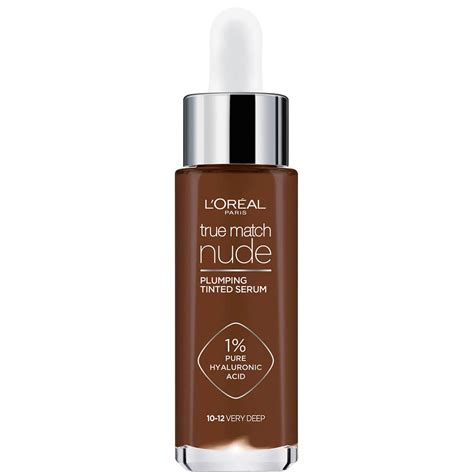 L Oréal Paris True Match Nude Plumping Tinted Serum Various Shades LOOKFANTASTIC