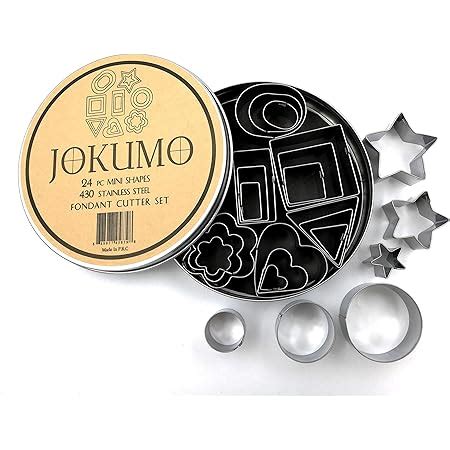 Jokumo Ensemble De Coupes De Fondant Formes Multiples