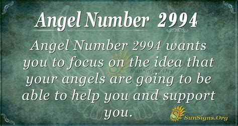 Angel Number 2994 Meaning: Support and Cooperation - SunSigns.Org