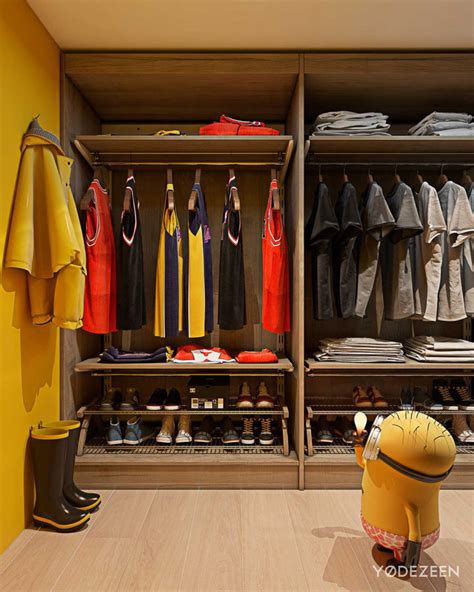 Small walk in closet design layout - Hawk Haven