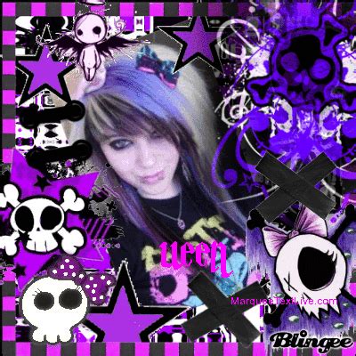 Emo Purple Picture #113975085 | Blingee.com