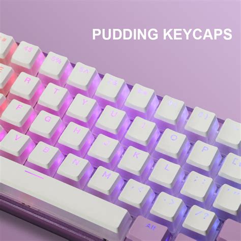 Xvx Womier Wk Keys Wired Mechanical Gaming Keyboard Hot Swappable Dye Sublimation Pbt