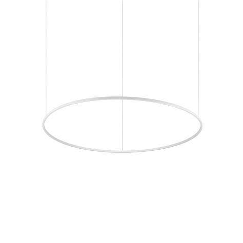 Ideal Lux Lampada a sospensione LED Oracle Slim bianco 4 000 K Ø 150 cm