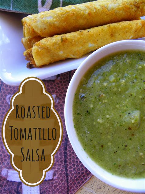 Roasted Tomatillo Salsa