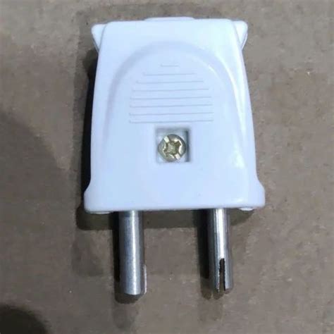 White Plastic Pin Plug Top For Electrical Fitting At Rs Piece In