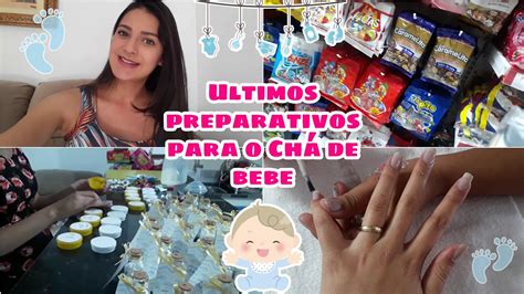 Vlog Preparativos Para O Ch De Bebe Comprinhas Lembrancinhas Diy