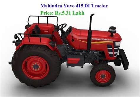 Mahindra Tractor Price List