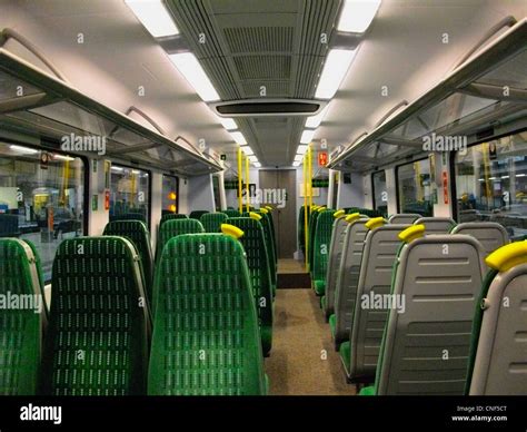 The Standard Class interior of a London Midland Class 350/2 Desiro ...