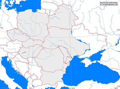 Map Of Eastern Europe Blank – Get Map Update