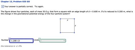 Solved Chapter Problem Go Your Answer Is Partially Correct