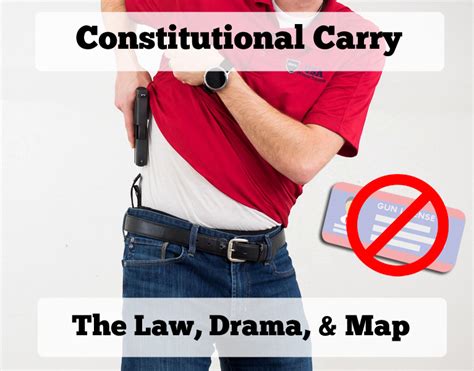 Constitutional Carry And Permitless Carry In Depth Overview Concealed