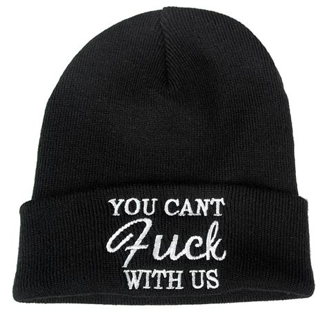 Czapka Zimowa Darkside You Cant Fuck With Us Sklep Rockmetalshop Pl