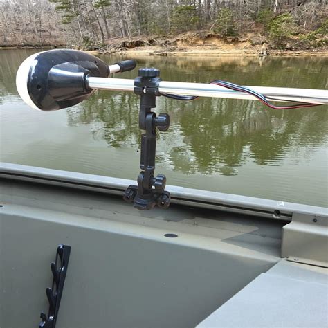 Brocraft Trolling Motor Stabilizer Mount For Boat Gunnel Track System