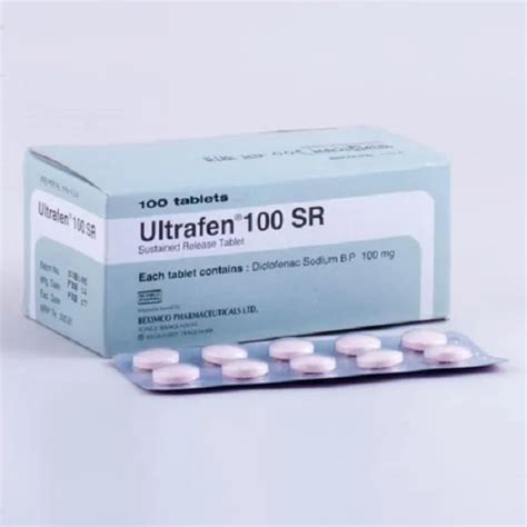 Ultrafen SR | 100 mg | Tablet | আল্ট্রাফেন এস আর ১০০ মি.গ্রা. ট্যাবলেট ...