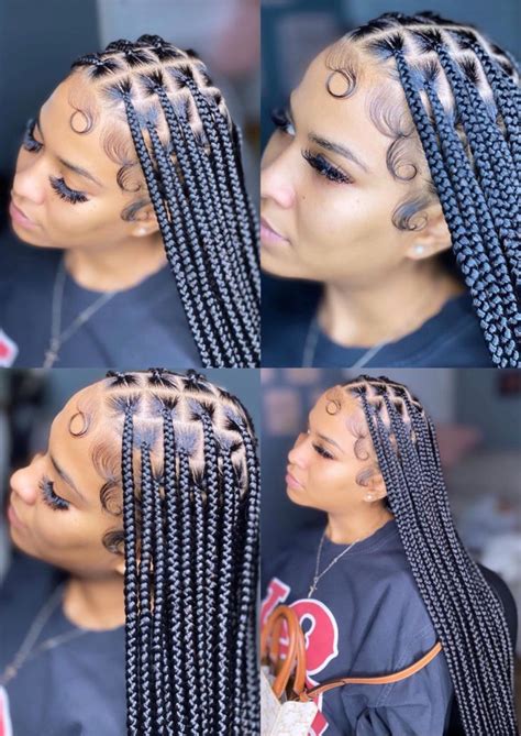 Pin On Knotless Braids Hairstyles