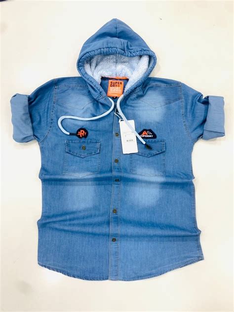 Men Hooded Denim Sweatshirts At Rs 310 Piece In Ludhiana ID 26932409462