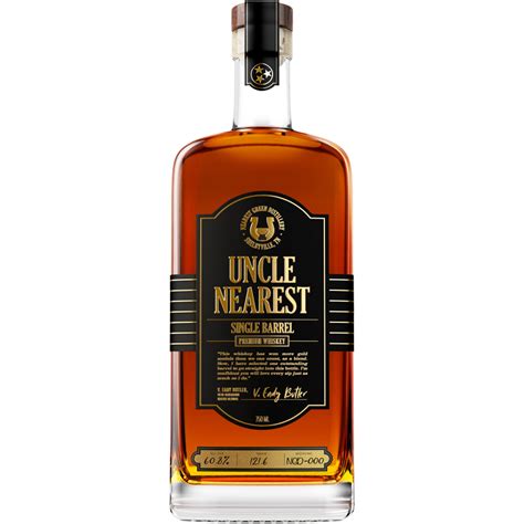Uncle Nearest Single Barrel Premium Whiskey 750ML – Liquor Boutique