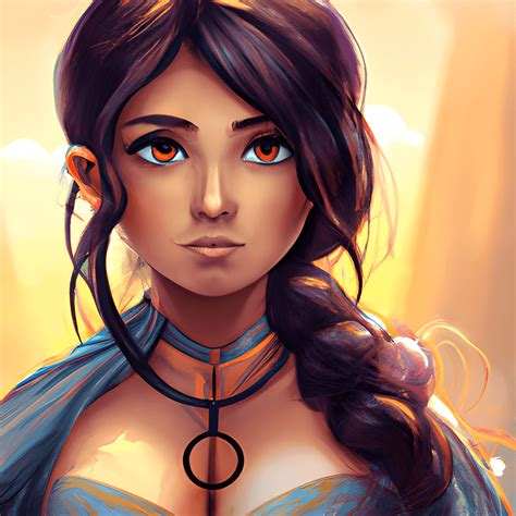 Beautiful Curvy Latina Digital Artwork Creative Fabrica