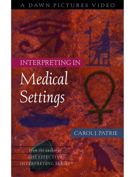 Interpreting in Medical Settings - Dawn Sign Press
