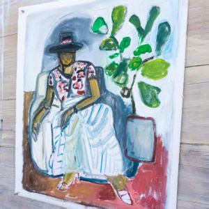 Nude In Hat By Anne Louise Ewen Artwork Archive