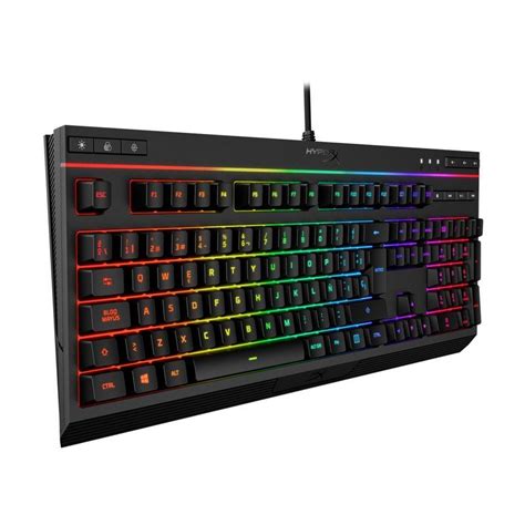 HyperX Alloy Core RGB Teclado Membrana Gaming Retroiluminado Preto