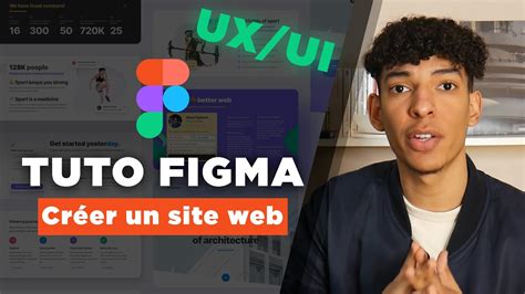 Tutoriel Figma Ux Ui Comment Designer Une Maquette De Site Web Youtube